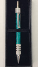 Load image into Gallery viewer, Duraclick EDC Pen - Died Epoxy Impregnated Wood/Stainless