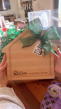 Load image into Gallery viewer, House shaped maple cutting board