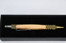 Load image into Gallery viewer, Duraclick EDC Pen - Olivewood/Bronze