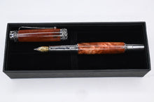 Load image into Gallery viewer, Majestic Jr Fountain Pen - Stabalized Boxelder Burl